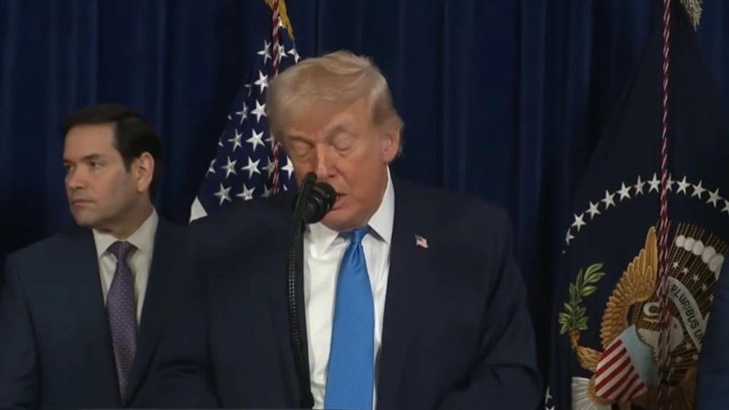 Donald Trump, tajante: “Vamos a gobernar Venezuela hasta una transición”