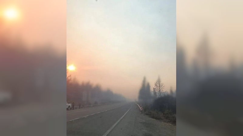 El fuego en Chubut no cesa y piden “extrema precaución” para circular por Ruta 40