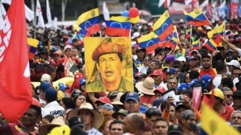 Protestas en Caracas para pedir la liberación de Maduro