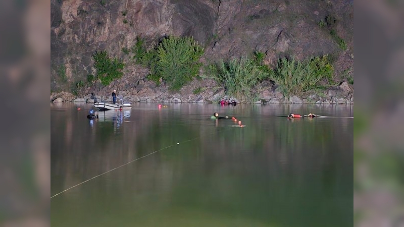 Hallaron muerto a un hombre que se metió a la Laguna Azul y nunca salió