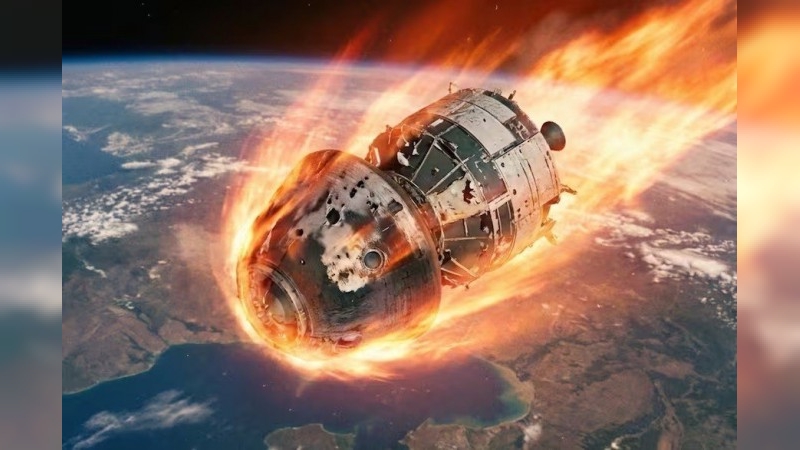 Qué se sabe de la nave espacial que está fuera de control e impactará contra la Tierra