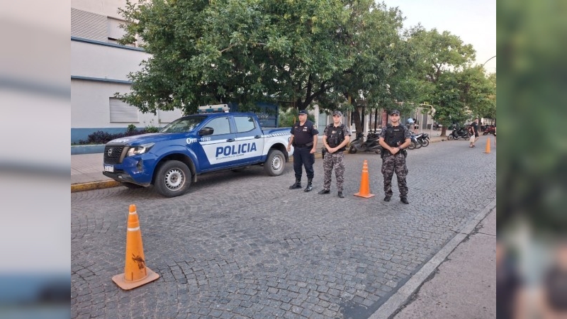 Operativo de seguridad en San Francisco, Devoto y Las Varillas