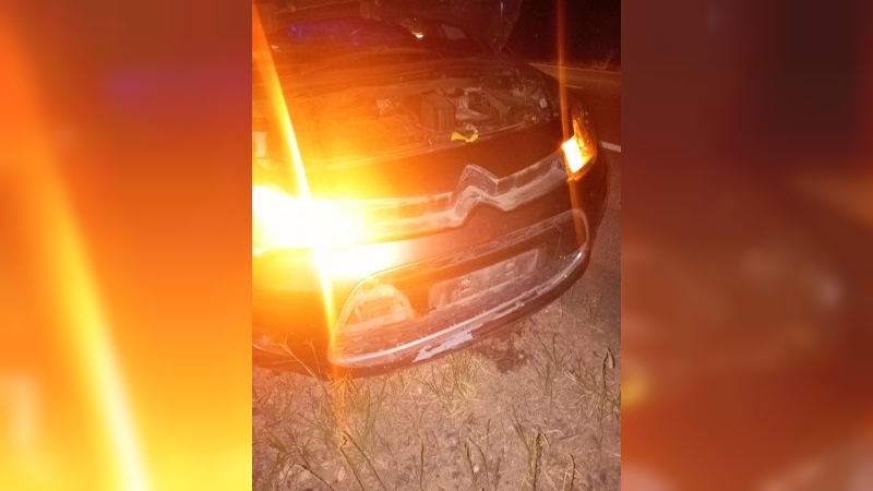 Accidente de tránsito con daños materiales en la Autovía 19