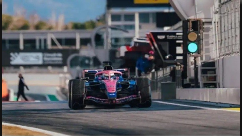 Colapinto fue segundo en una nueva jornada de test de la Fórmula 1