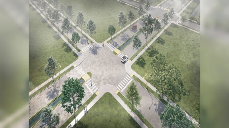 Comienzan los trabajos de infraestructura en el loteo La Arbolada