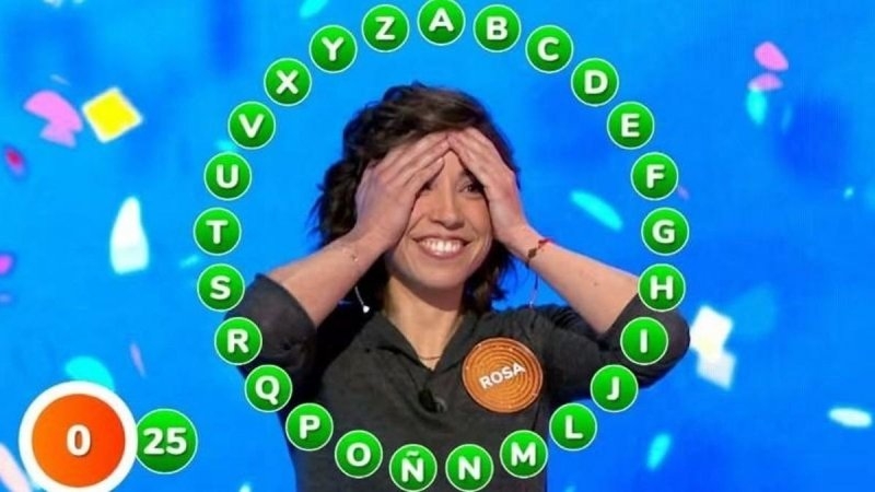 Una argentina ganó 2,7 millones de euros en la versión española de Pasapalabra, el mayor pozo en la historia del programa