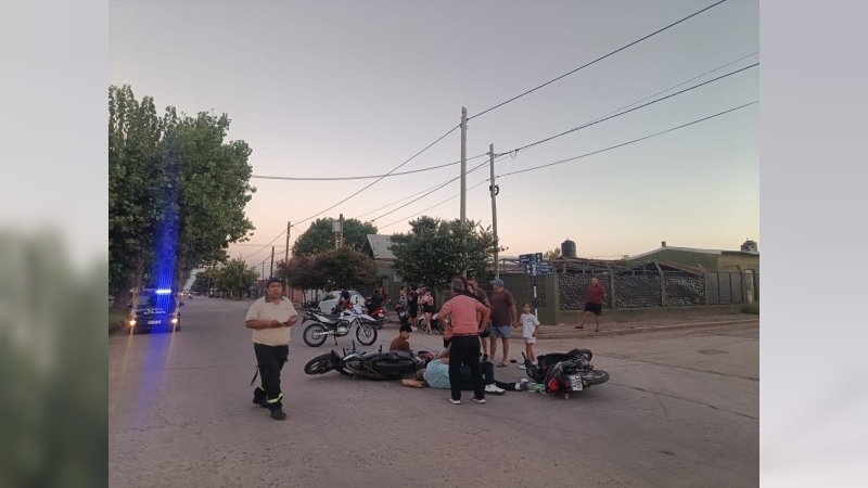 Accidente de tránsito en barrio La Milka dejó tres personas hospitalizadas