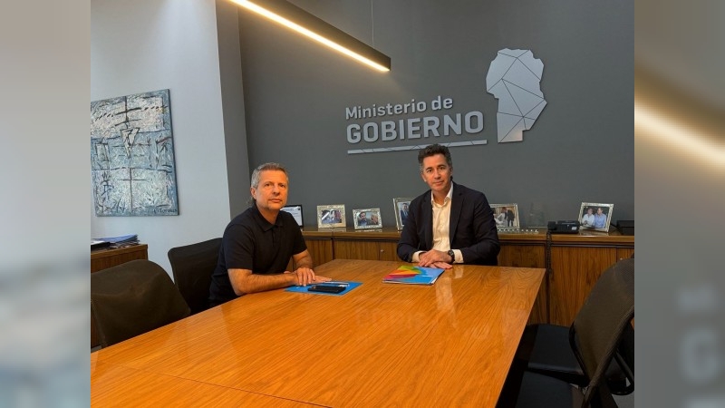 Avanzan las obras en San Francisco: Manuel Calvo se reunió con el intendente Damián Bernarte