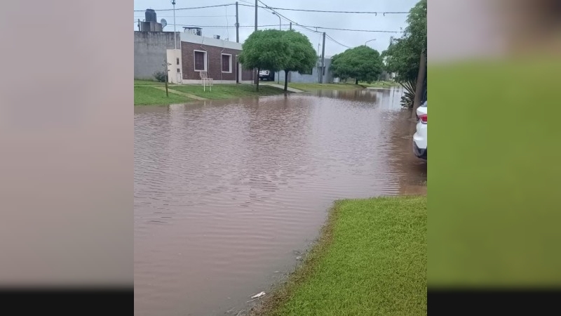 Morteros: intensa jornada de lluvia con más de 100 milímetros acumulados