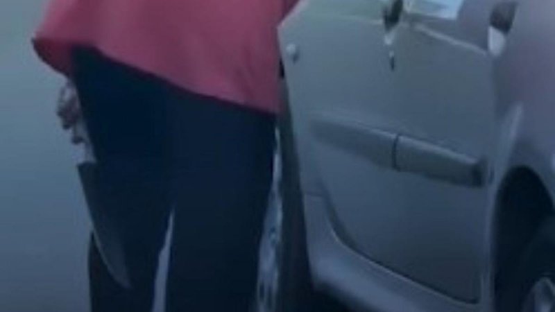 La Pampa: una mujer amenazó a un conductor con una cuchilla durante una discusión de tránsito