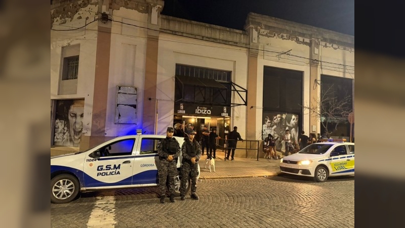 Operativo de seguridad en "UPD PROMO 26"