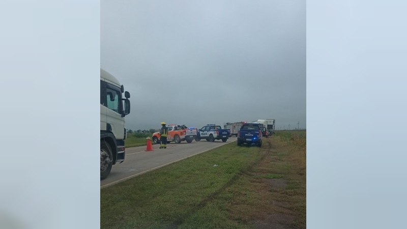 Choque frontal en Ruta Provincial 1: un fallecido