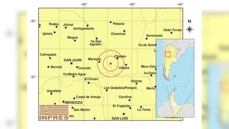 Fuerte sismo en La Rioja: el temblor se sintió en varias localidades de Córdoba