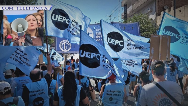 UEPC ratifica un paro de 48 horas y profundiza el conflicto con la Provincia