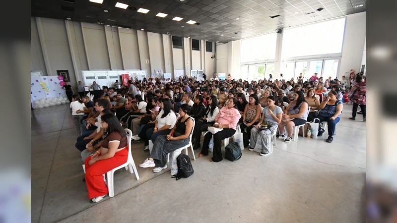 Se desarrolló la jornada Maternando para más de 400 mamás del Departamento San Justo