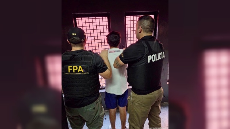 Arroyito: FPA detuvo a un sujeto que formaba parte de una organización narcocriminal