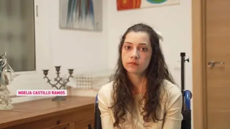 Noelia, la joven parapléjica que luchó contra su padre para poder recibir la eutanasia: “Me quedan 4 días porque el 26 me la hacen”