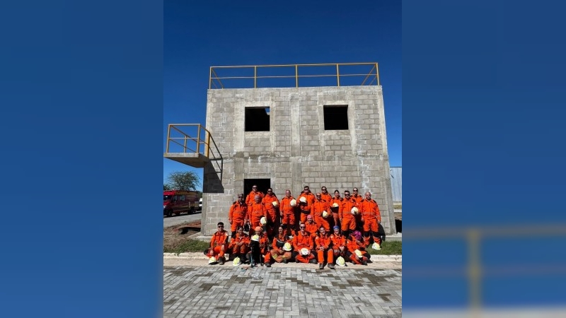 Bomberos Voluntarios de San Francisco participaron en entrenamiento de Brigada USAR ARG10
