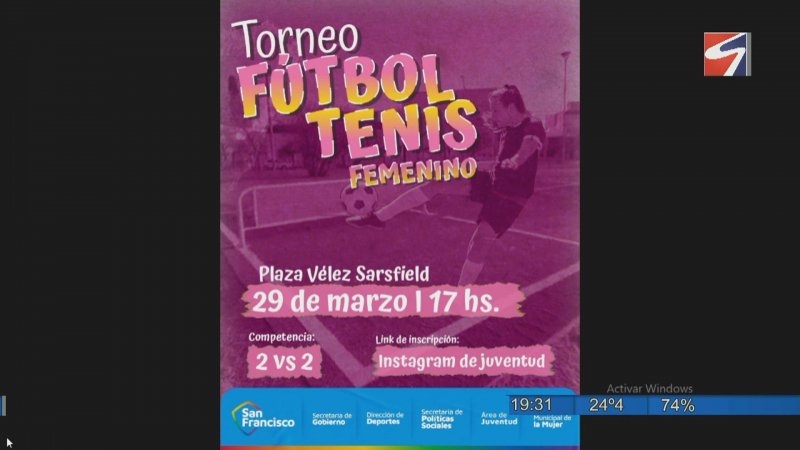 Torneo de Fútbol Tenis Femenino en Plaza Vélez Sarsfield