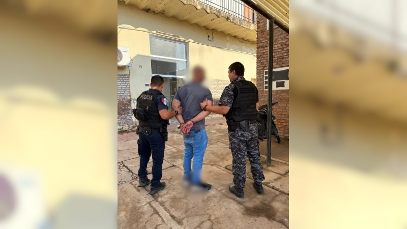 Detuvieron a un hombre por violar una medida cautelar contra su madre en barrio Catedral