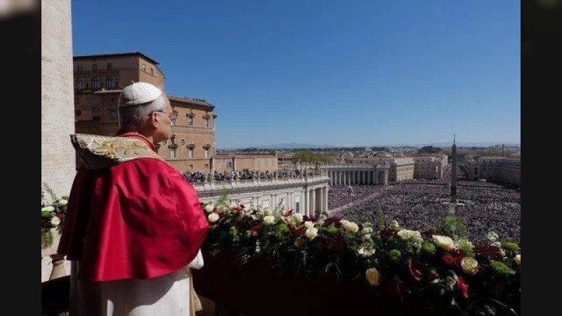 El papa León XIV exigió el fin de la guerra y la indiferencia en su mensaje de Pascua
