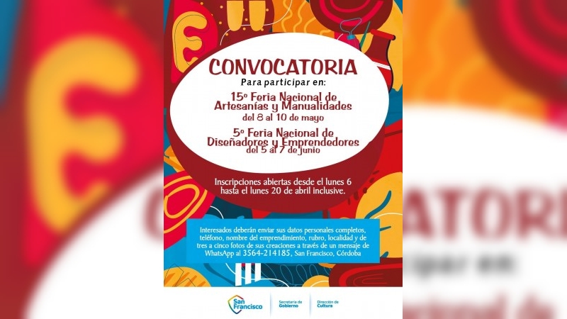 San Francisco convoca a feriantes de todo el país para dos grandes eventos en el Superdomo