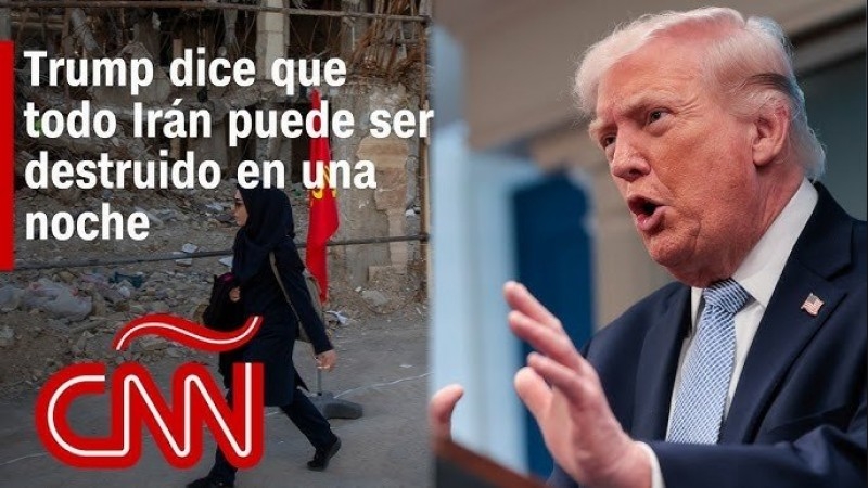 Donald Trump: "Esta noche morirá toda una civilización"