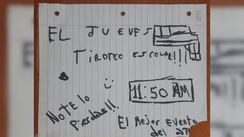 Alerta por amenazas de tiroteos en diversos colegios del país
