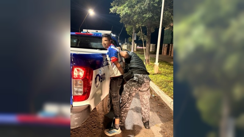 Detuvieron a un joven con pedido de captura tras una persecución en el límite interprovincial