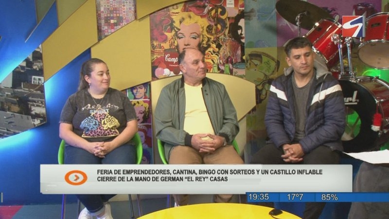 Invitan a una jornada familiar con feria, bingo y música en vivo