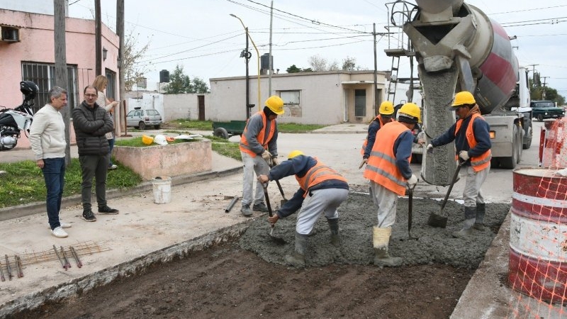 Se puso en marcha la 12&ordm; etapa del Plan Integral de Arreglo de Calles