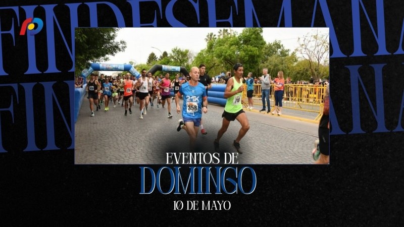 ¿Qué actividades tendrán lugar en la ciudad este domingo 10 de mayo?