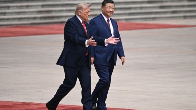Trump inicia su visita a China para una cumbre histórica con Xi Jinping