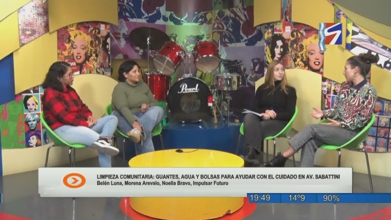 Jornada de limpieza comunitaria en el predio La Estación