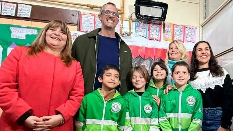 Morteros: habilitan la instalación interna de gas natural en una escuela