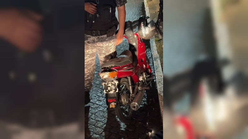 Secuestraron una motocicleta tras un accidente de tránsito