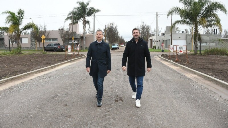 Bernarte habilitó la ampliación de calle España