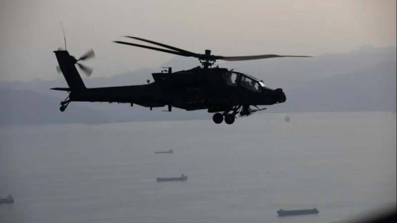 Medio Oriente: un helicóptero militar de Estados Unidos se estrelló en las cercanías del estrecho de Ormuz