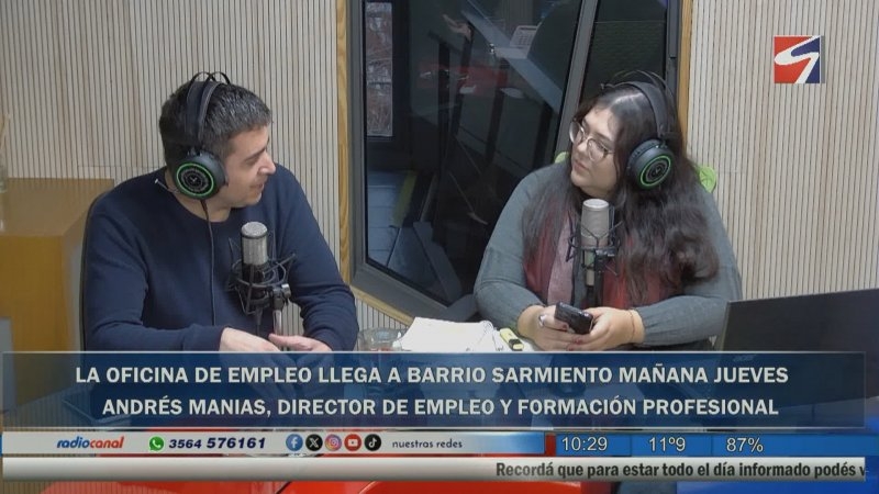 La Oficina de Empleo sale a los barrios: asesoramiento, capacitaciones y acompañamiento para quienes buscan trabajo