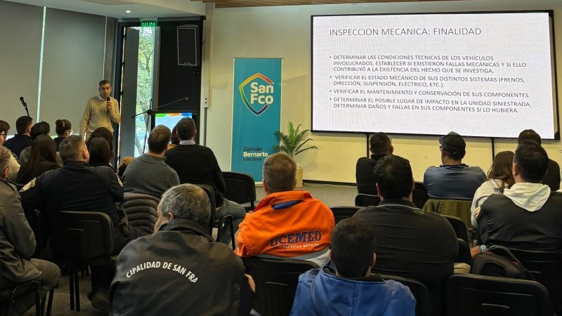 San Francisco fortaleció la formación en seguridad vial con una jornada de capacitación interinstitucional
